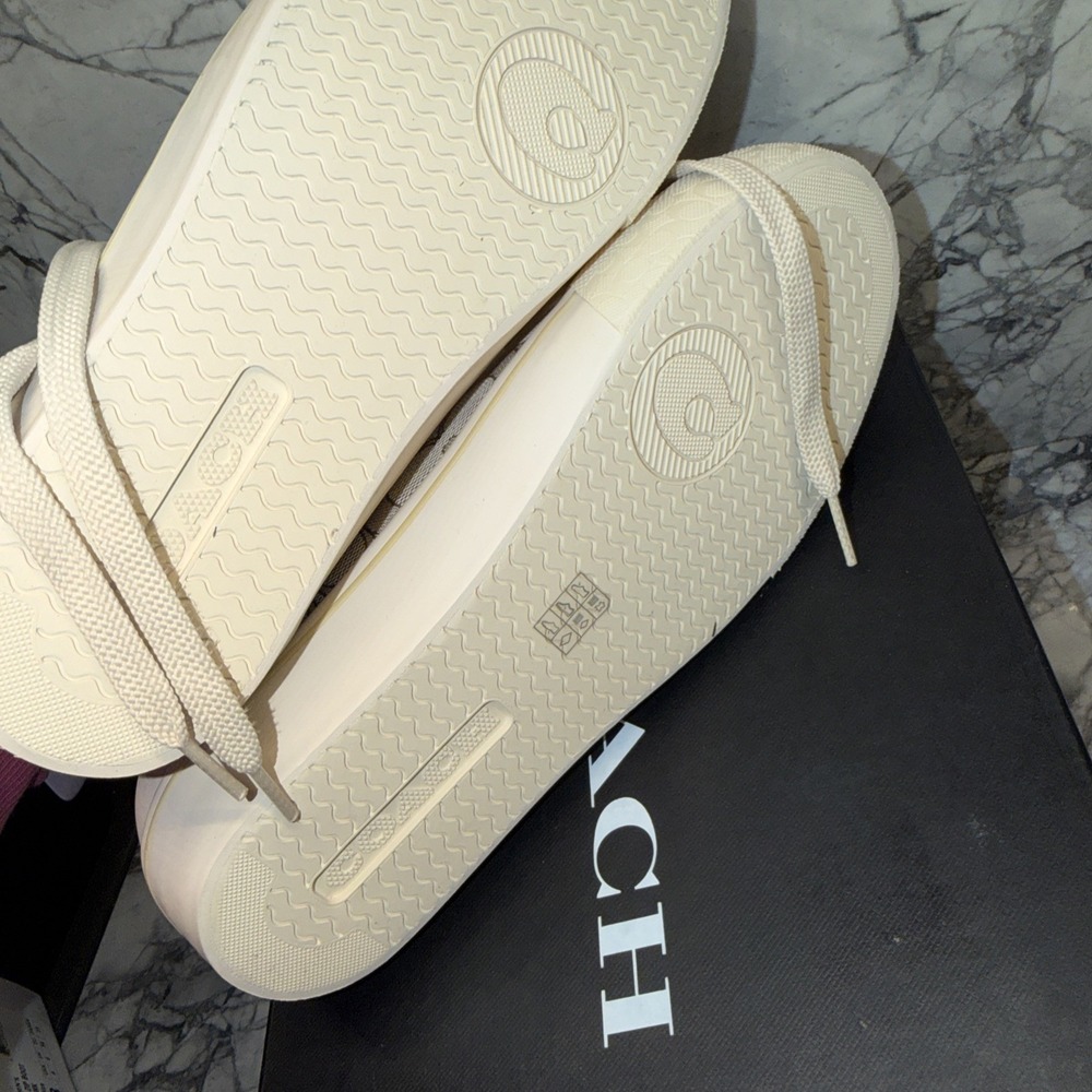 Coach Citysole Jacquard Stone Logo High Top Sneakers  Athletic for Women's - Picture 6 of 6